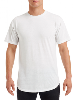 Herren T-Shirt Curve Tee weiss XL